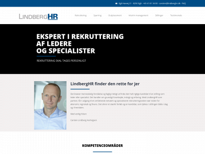 lindberghr.dk snapshot