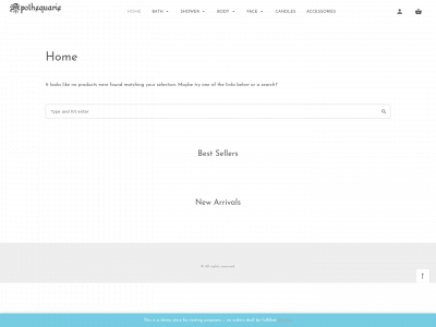 apothequarie.com snapshot