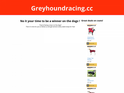 greyhoundracing.cc snapshot