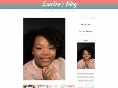 sandrasantanajoseph.com snapshot