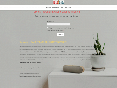 takeiteazy.weebly.com snapshot