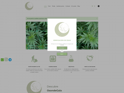 osondegaia.com snapshot