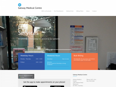 galwaymedicalcentre.com snapshot