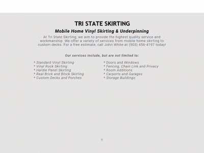 tristateskirting.com snapshot