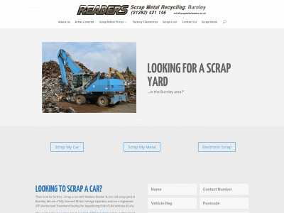 readersscrap.co.uk snapshot