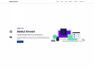 abdulanvari.co.uk snapshot