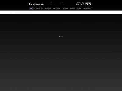 baragitarr.se snapshot