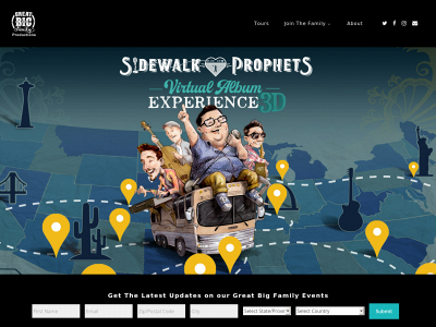 greatbigfamilyproductions.com snapshot