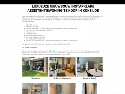 assistentiewoning-koksijde.be snapshot