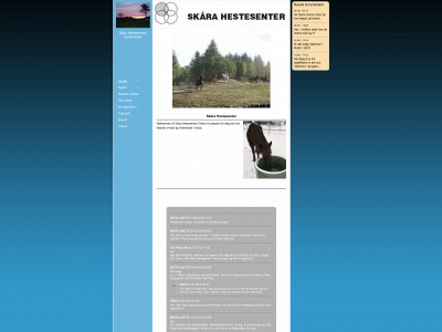 skaarahestesenter.com snapshot