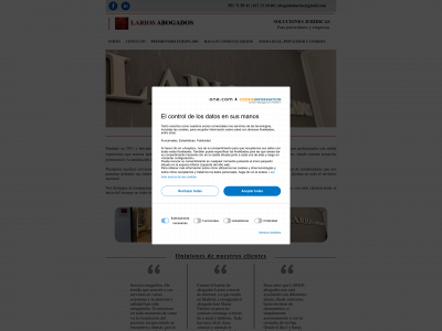 lariosabogados.es snapshot