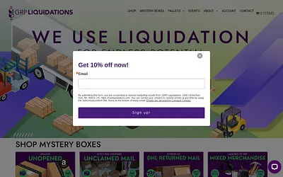 www.grpliquidations.com snapshot