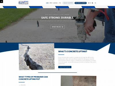 elevateconcretetn.com snapshot