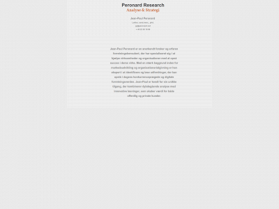 peronard.net snapshot