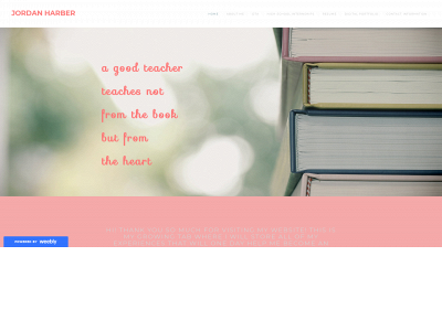 jordanharber.weebly.com snapshot