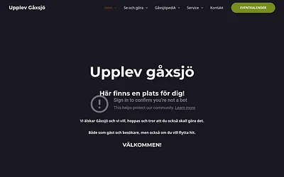 upplevgaxsjo.se snapshot
