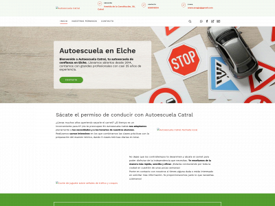 www.autoescuelacatral.com snapshot