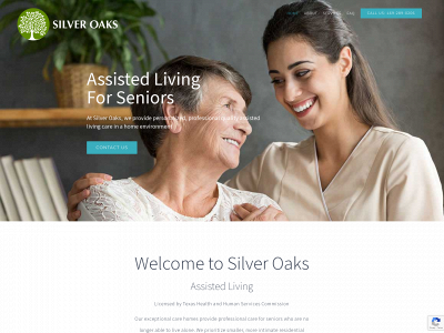 silver-oaks.com snapshot