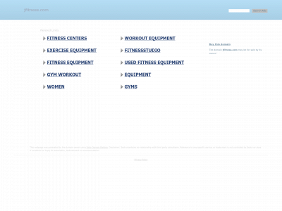 jfitness.com snapshot