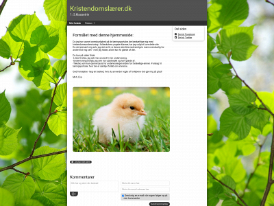 kristendomslaerer.dk snapshot
