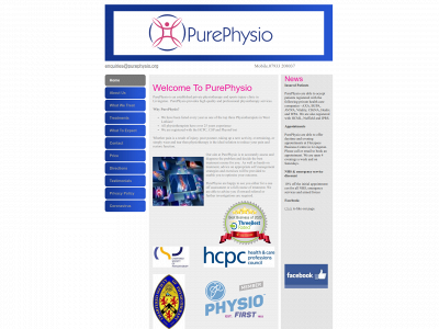 purephysio.org snapshot