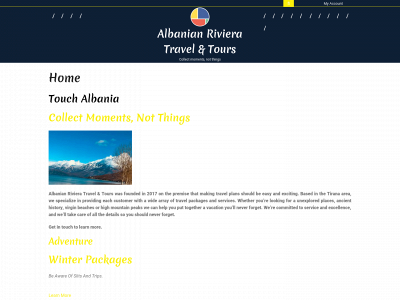 albanianrivieratrip.com snapshot