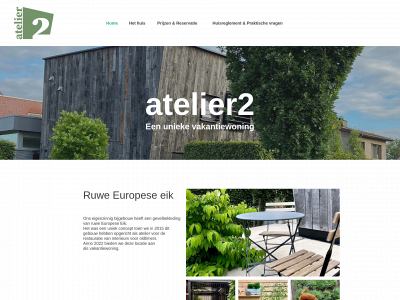 atelier2vakantiewoning.be snapshot