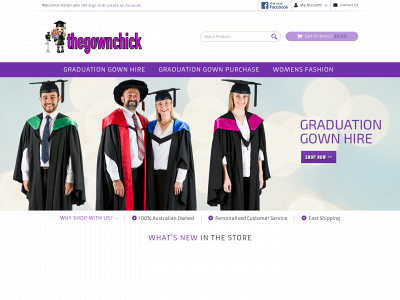 thegownchick.com.au snapshot