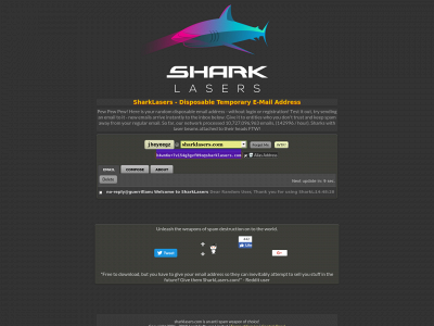 sharklasers.com snapshot