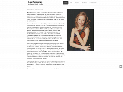 elisegoodman.com snapshot