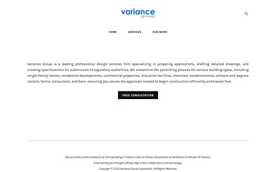 www.variancegroup.com snapshot