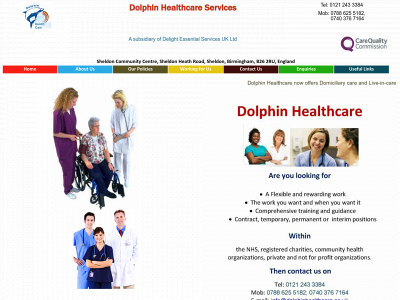 dolphinhealthcare.co.uk snapshot