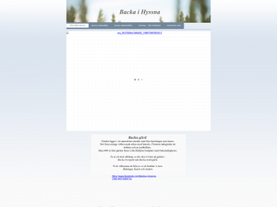 backaihyssna.se snapshot