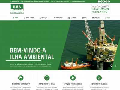 ilhaambiental.com.br snapshot