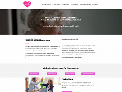 corneliapleje.dk snapshot