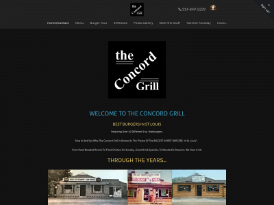 www.concordgrill.com snapshot