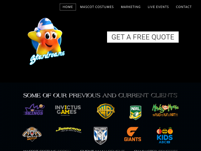 www.stardreams.com.au snapshot