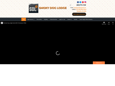smokydoglodge.com snapshot