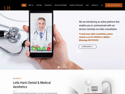 leilahariridentalclinic.com snapshot