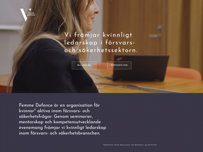 femmedefence.com snapshot