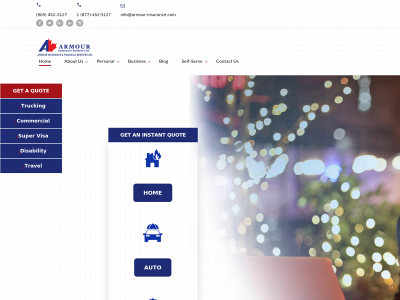 armour-insurance.com snapshot