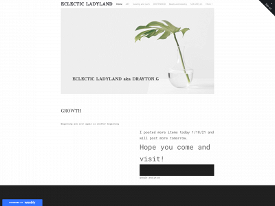 www.eclecticladyland.net snapshot