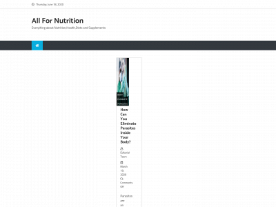 allfnutritiononline.com snapshot