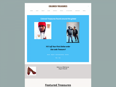 www.coloredtreasures.com snapshot