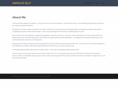 improveself.net snapshot