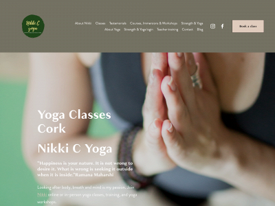 nikkicyoga.com snapshot