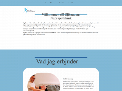 sjostadensnaprapatklinik.se snapshot