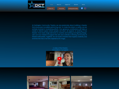 dctheatre.co.uk snapshot