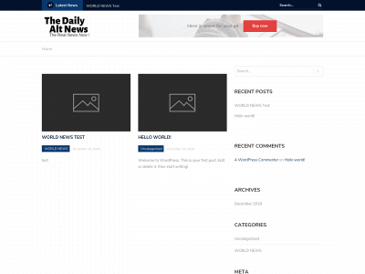 thedailyaltnews.com snapshot