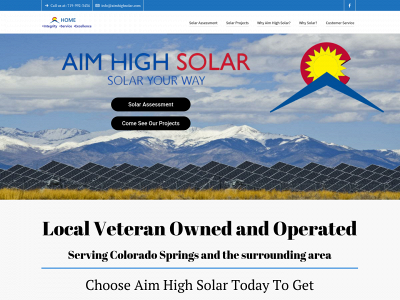 aimhighsolar.com snapshot